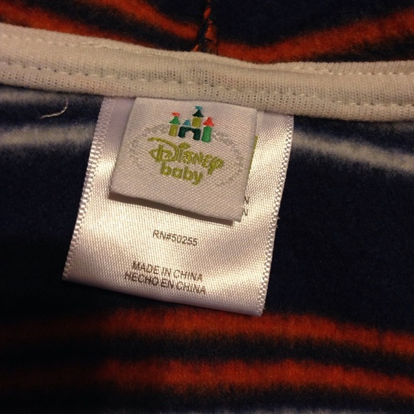 Disney Tigger Ear Hooded Fleece Vest - Picture 3 of 5